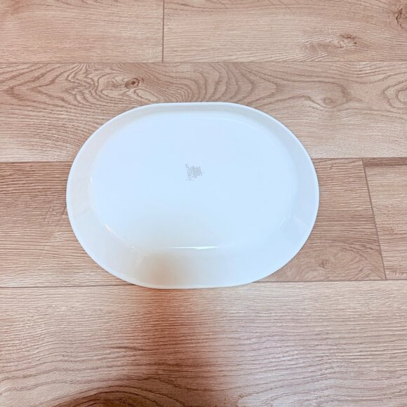 Corelle Corning Oval Serving Platter Chutney VTG 90s Dinnerware Fruit Garland - Picture 10 of 11